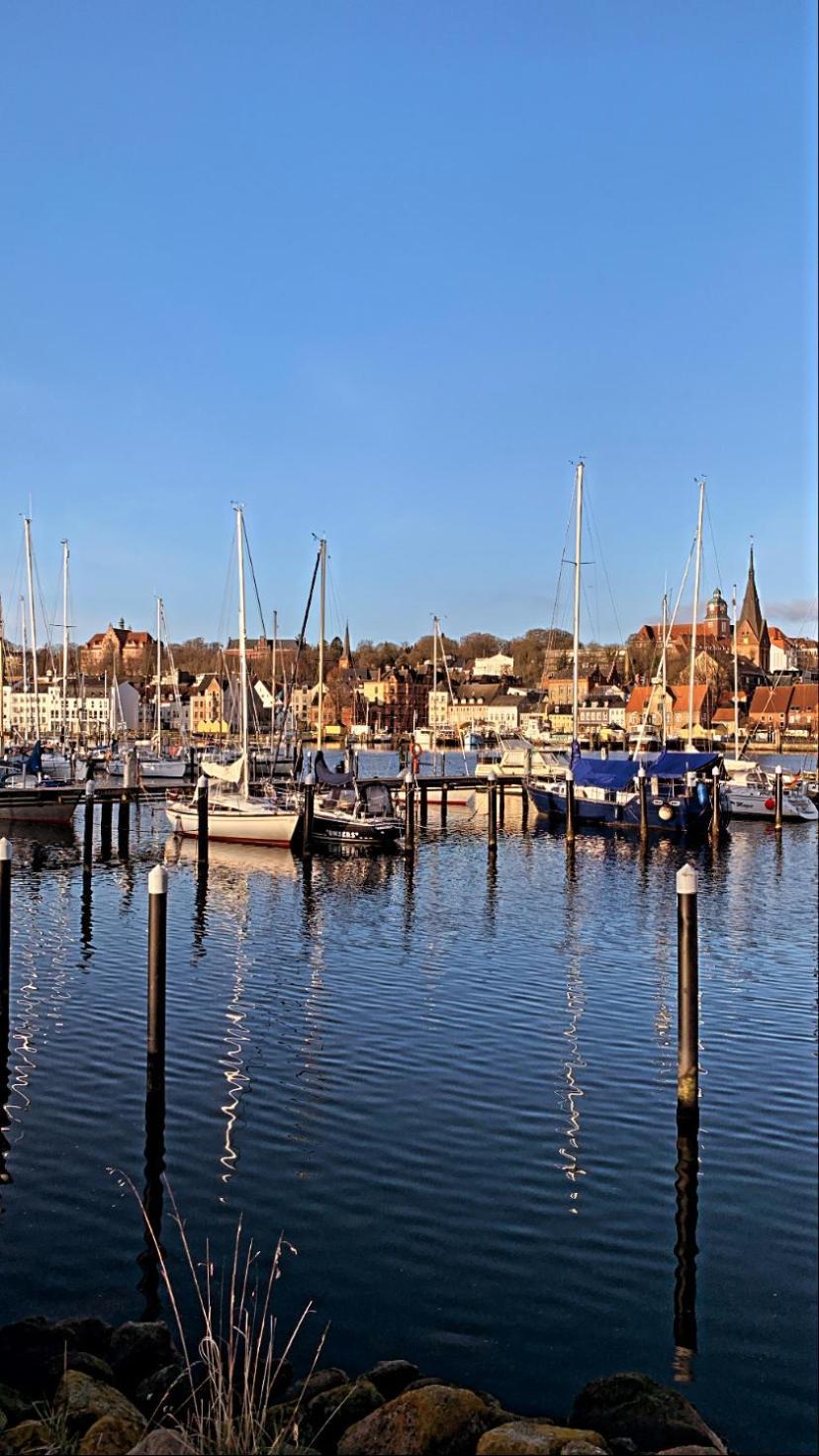 Ferienwohnung Hafen Deern Flensburg Exterior foto